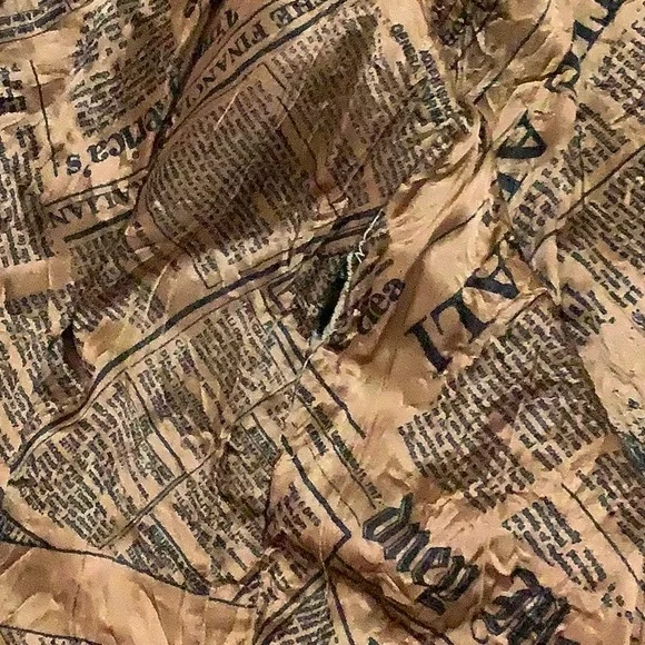 Vintage Leather Jacket w/patches - Picture 12 of 12